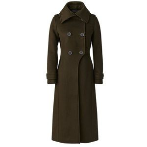 MACKAGE ELODIE ARMY XS - BRAND NEW LADIES WOOL COAT